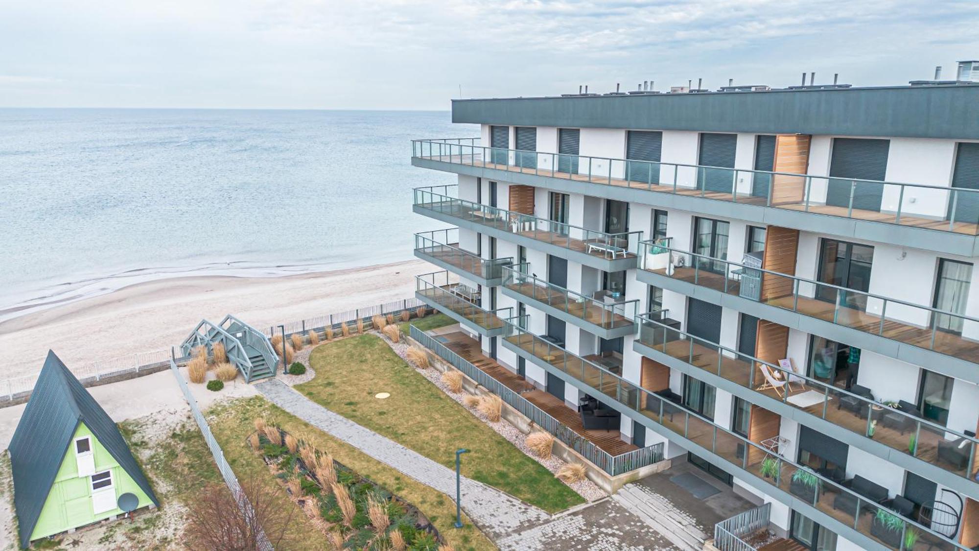 Seaview Plaza Lägenhet Dziwnów Exteriör bild