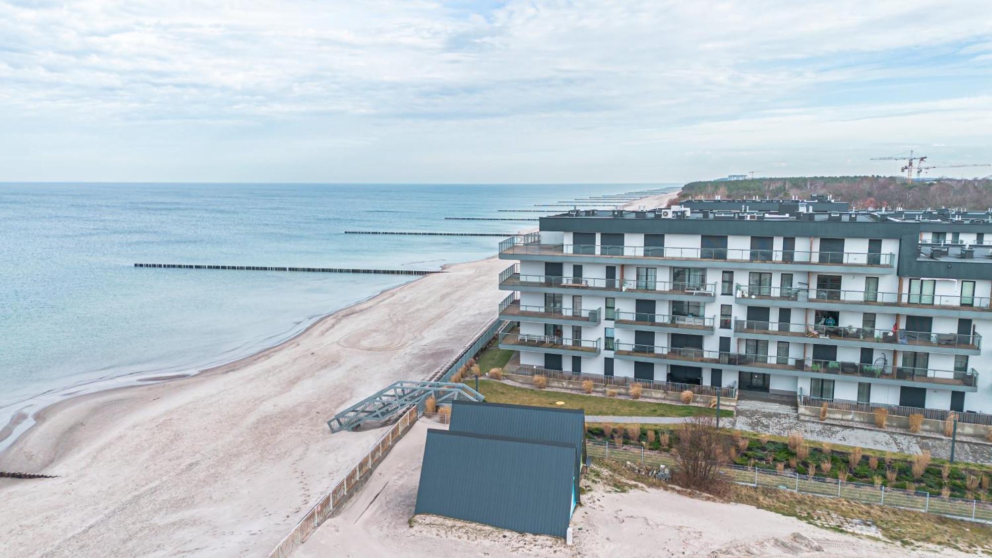 Seaview Plaza Lägenhet Dziwnów Exteriör bild